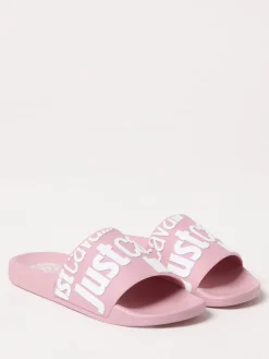Sliders Just Cavalli in gomma con logo