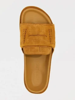 Sliders Les Sandales Jacquemus in camoscio