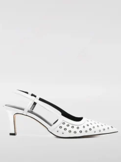 Slingback Alora Michael Kors in pelle con occhielli metallici