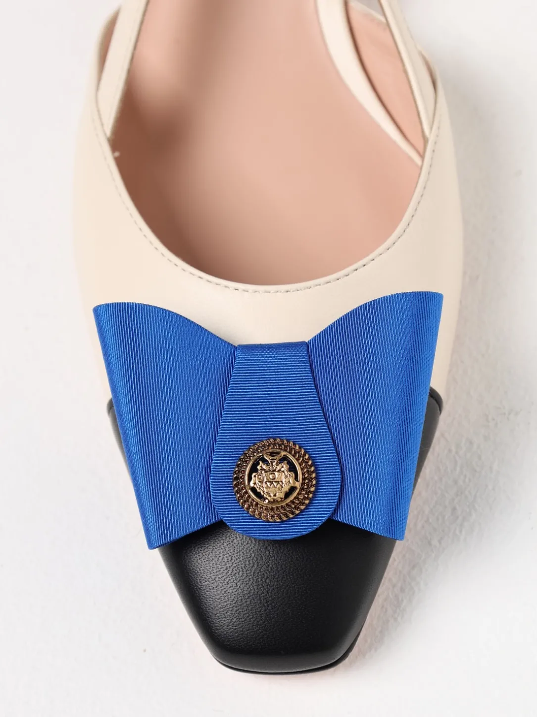 Slingback B-Bow Bally in pelle