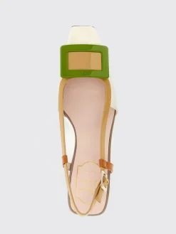 Slingback Belle Vivier Roger Vivier in vernice