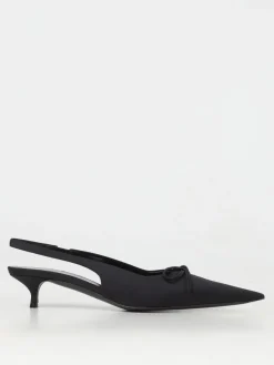 Slingback Bow Balenciaga in raso