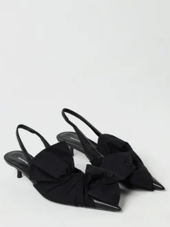 Slingback Chemise Balenciaga in popeline e nappa