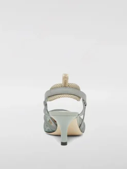 Slingback Colibri Fendi in nylon e pelle