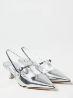 Slingback Didi in pelle metallizzata Jimmy Choo