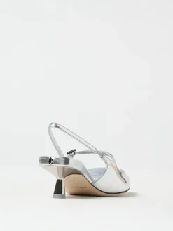 Slingback Didi in pelle metallizzata Jimmy Choo