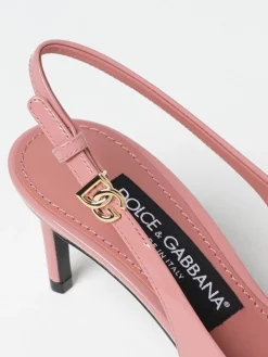 Slingback Dolce & Gabbana in pelle verniciata