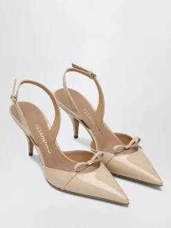 Slingback Gylla Ferragamo in vernice