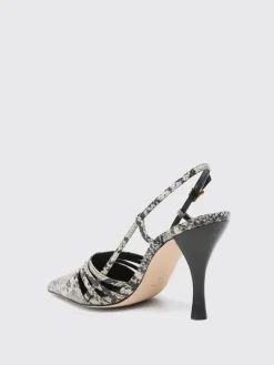 Slingback Haisley Michael Kors in pelle stampa pitone