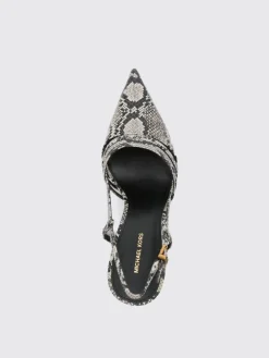 Slingback Haisley Michael Kors in pelle stampa pitone