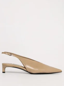 Slingback Jil Sander in pelle