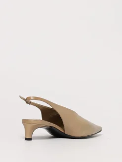 Slingback Jil Sander in pelle