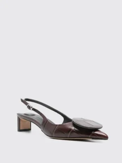 Slingback Les Slingbacks Duelo Jacquemus in pelle stampa cocco
