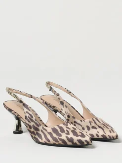 Slingback Liu Jo in raso stampa animalier