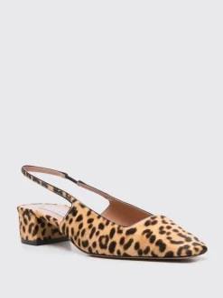 Slingback New Purist Aquazzura in cavallino animalier
