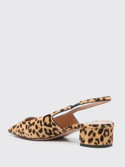 Slingback New Purist Aquazzura in cavallino animalier