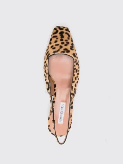 Slingback New Purist Aquazzura in cavallino animalier