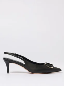 Slingback Oval T Twinset in pelle