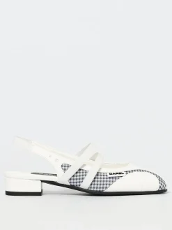 Slingback Peachy Carel Paris in pelle e vichy