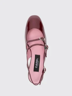 Slingback Peche Carel Paris in vernice