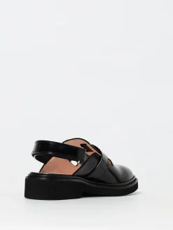 Slingback Roger Vivier in pelle spazzolata con fibbia gioiello