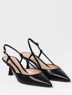 Slingback Santoni in pelle