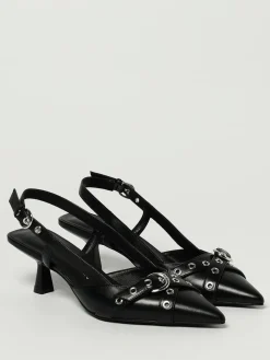 Slingback Stuart Weitzman in pelle con occhielli