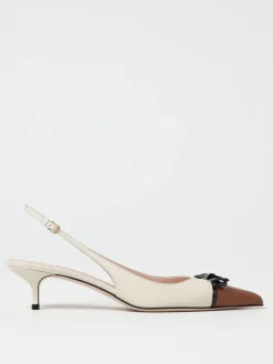 Slingback Valentino Garavani in pelle con fiocco