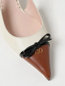 Slingback Valentino Garavani in pelle con fiocco