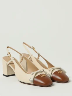 Slingback Valet Du Roi Valentino Garavani in nappa con fiocco