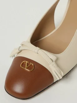 Slingback Valet Du Roi Valentino Garavani in nappa con fiocco