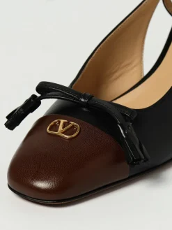 Slingback Valet Du Roi Valentino Garavani in nappa con fiocco