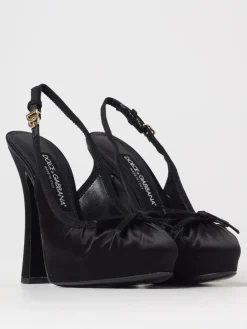 Slingback Vally Dolce & Gabbana in raso