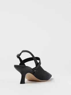 Slingback Vic Matiè in denim di cotone