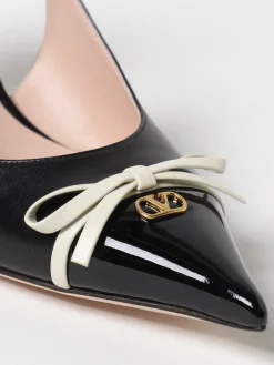 Slingback VLogo Signature Valentino Garavani in nappa con fiocco