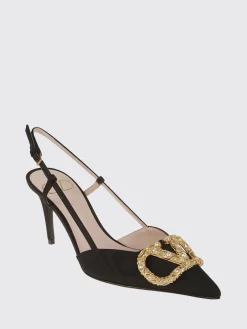 Slingback VLogo Signature Valentino Garavani in moirè