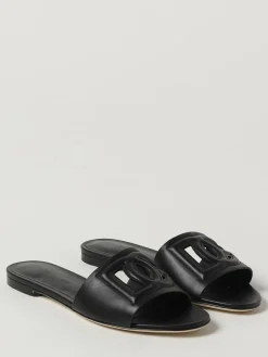 Slippers DG Dolce & Gabbana in pelle