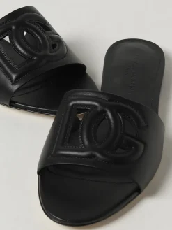 Slippers DG Dolce & Gabbana in pelle
