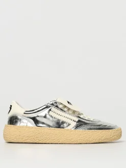 Sneakers 4.05 Polly Tab Puraai in vernice laminata stampa cocco