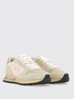 Sneakers Ally SUN68 in camoscio e nylon