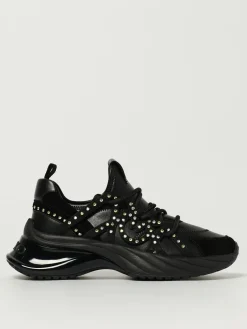 Sneakers Ariel 28 Pinko in pelle con strass