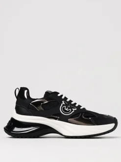 Sneakers Ariel Pinko in pelle e mesh