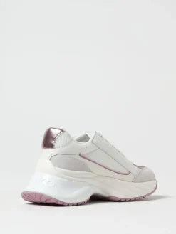 Sneakers Ariel Pinko in pelle e mesh