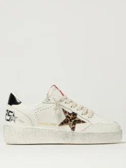 Sneakers Ballstar 2 Golden Goose in pelle used e cavallino animalier