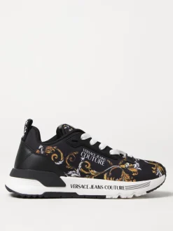 Sneakers Baroque Versace Jeans Couture in pelle e nylon stampato