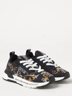 Sneakers Baroque Versace Jeans Couture in pelle e nylon stampato