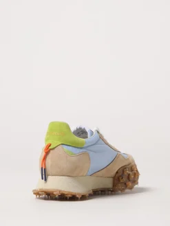 Sneakers Barracuda in camoscio e nylon