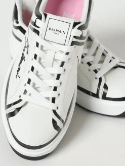 Sneakers B-Court Balmain in pelle stampata