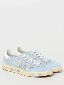 Sneakers Bonnied Premiata in camoscio e mesh a rete