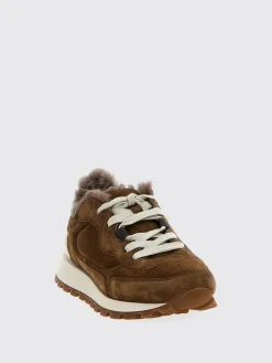 Sneakers Brunello Cucinelli in camoscio